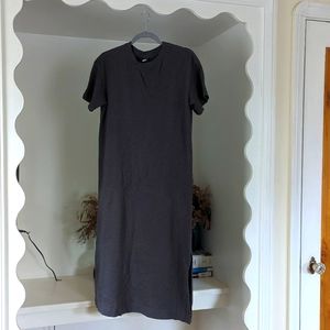Gray Old Navy Midi Dress